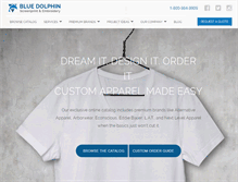 Tablet Screenshot of printedtees.com